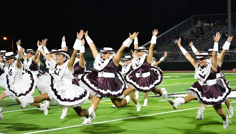 Poteet Texas Drill Team, Friday Night Lights Texas Football Atascosa County